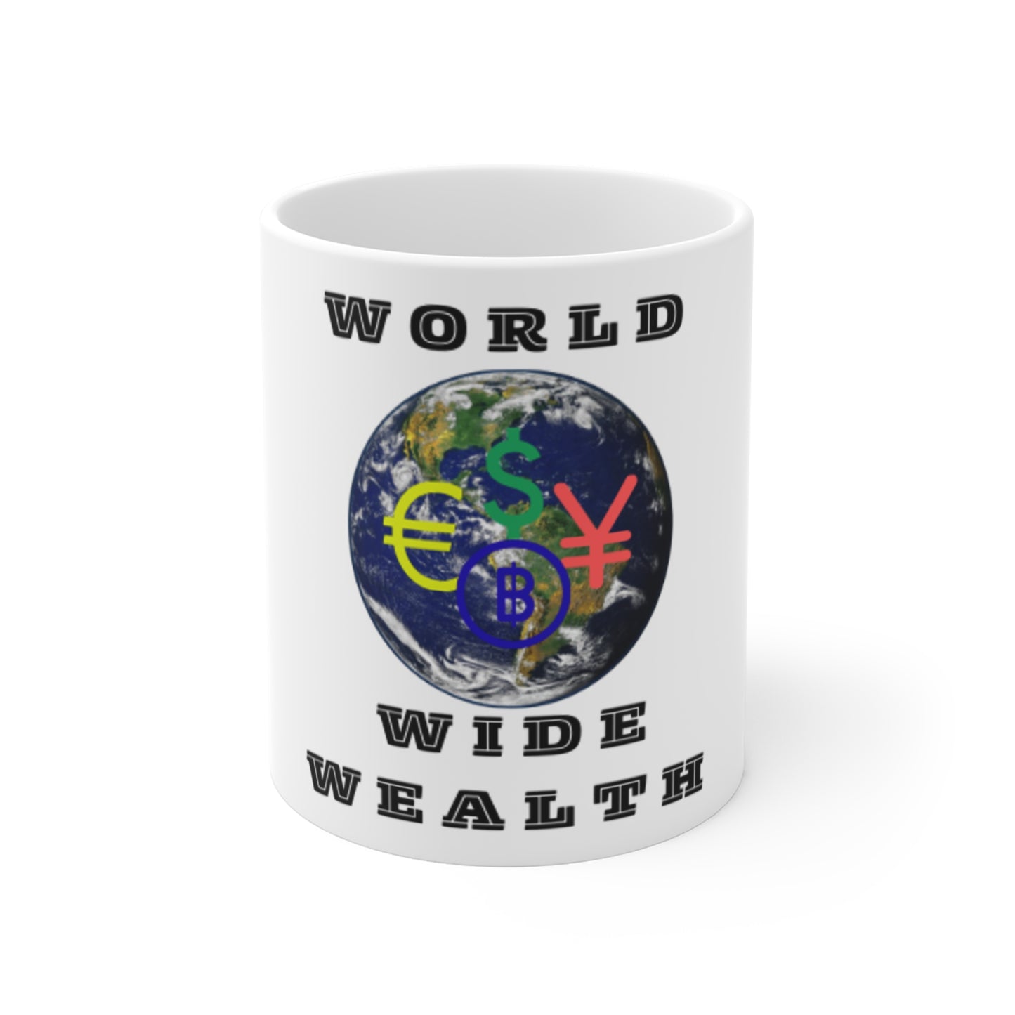 Borderless Wealth Statement Mug