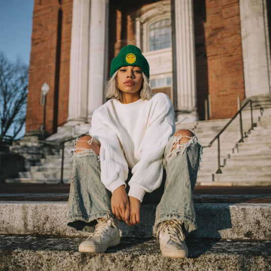 Official RRF Smiley Face Beanie